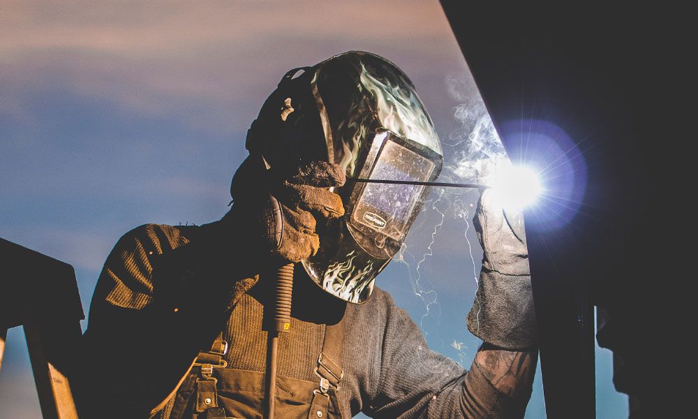 Person Welding 2 Person Welding 2