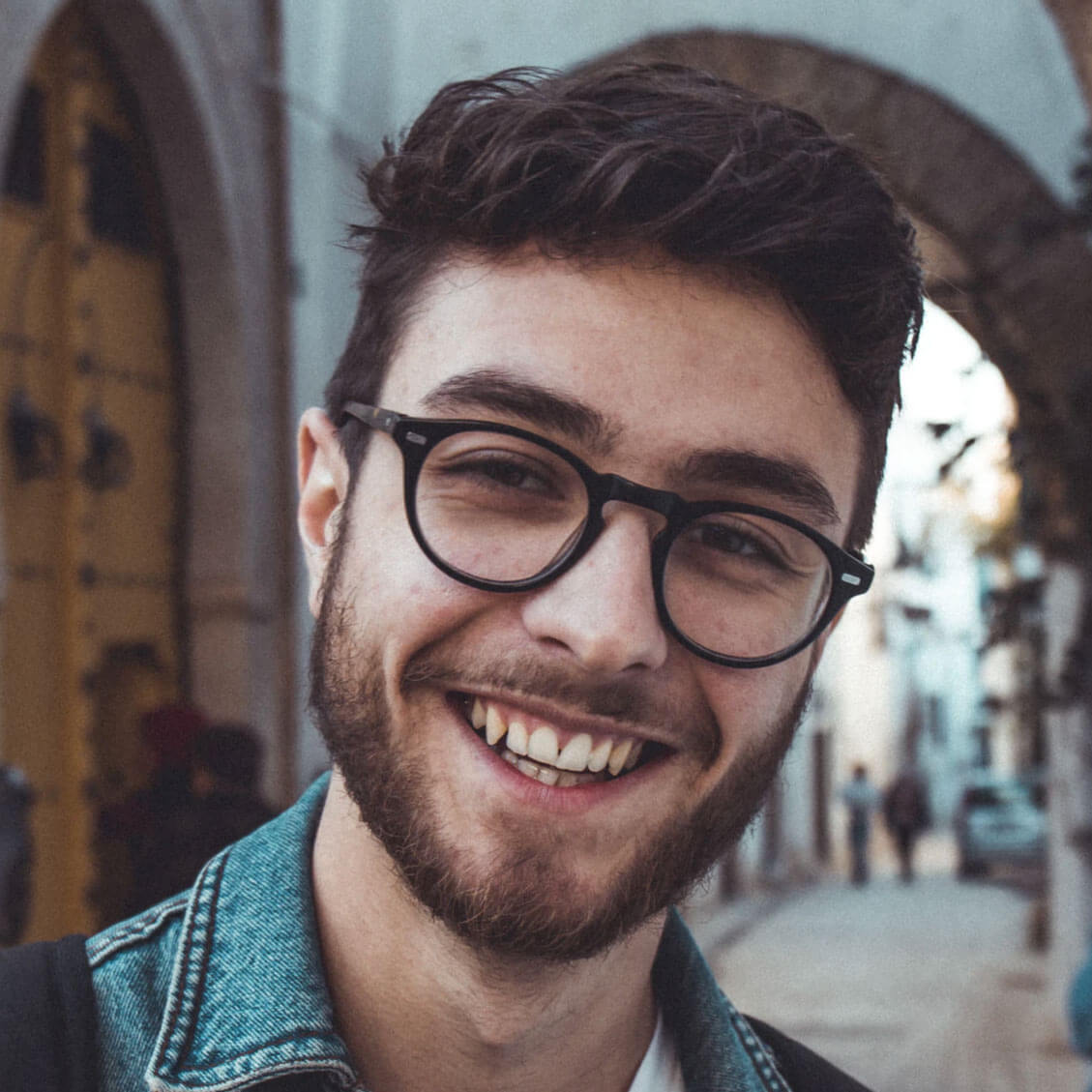 Man Smiling Man Smiling